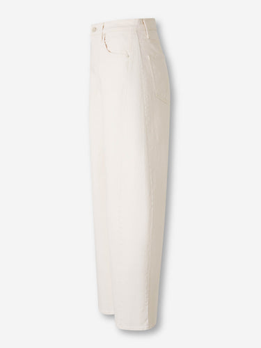 Mother Mujer Barcelona Jeans Anchos Half Pipe color Blanco sku 763-001829 01 - Foto 2