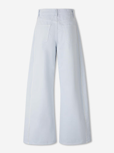 Mother Mujer Barcelona Jeans Rectos Anchos color Azul Denim Claro sku 763-001835 01 - Foto 3