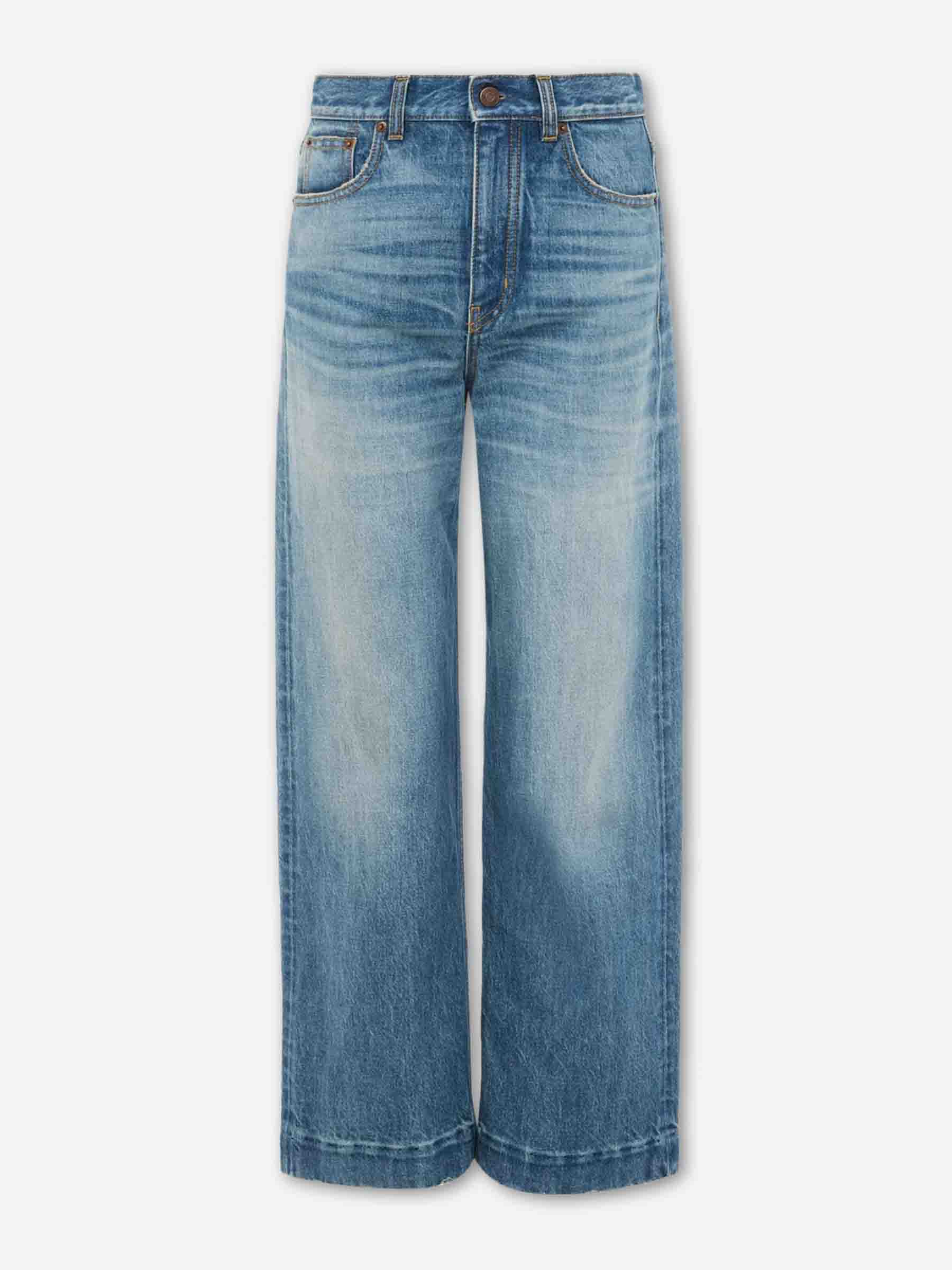 Chloé Mujer Barcelona Jeans Wide Leg color Azul Denim sku 763-001840 01 - Foto 1