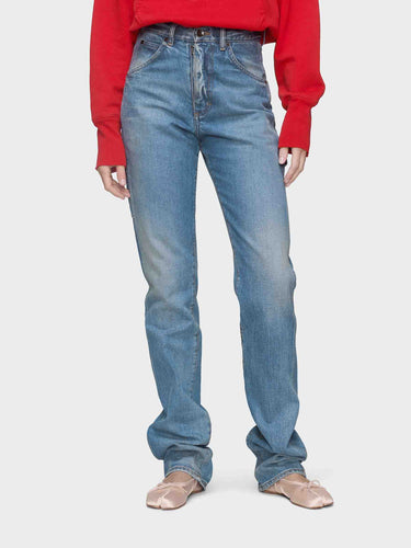 Maison Margiela Mujer Barcelona Jeans Rectos Algodón color Azul Denim sku 763-001842 01 - Foto 3
