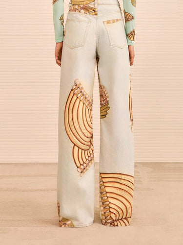 Ulla Johnson Mujer Barcelona Jeans Anchos Willow color Multicolor sku 763-001843 01 - Foto 3