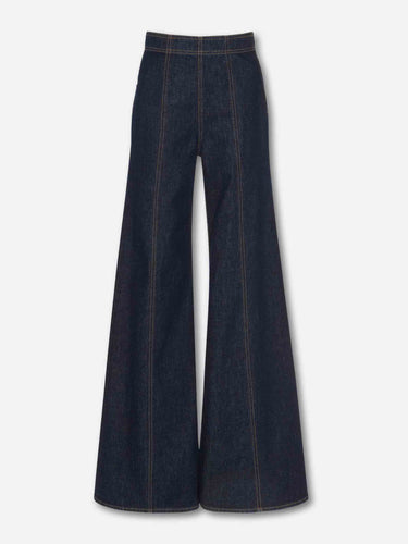 Ulla Johnson Mujer Barcelona Jeans Flared Bianca color Azul Denim Oscuro sku 763-001845 01 - Foto 1