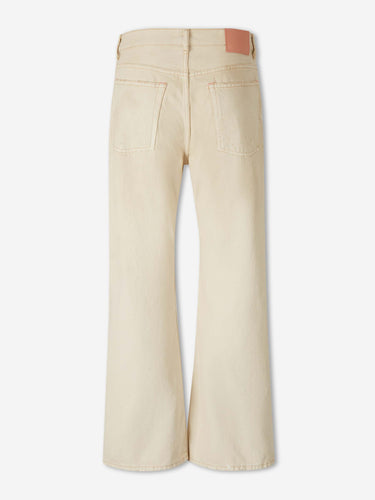 Acne Studios Mujer Barcelona Jeans Anchos Rectos color Crema sku 763-001846 01 - Foto 2