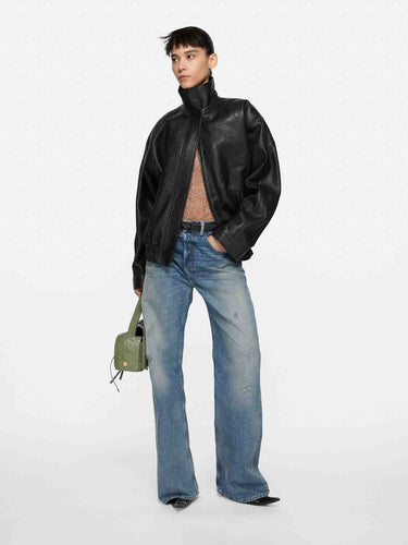 Acne Studios Mujer Barcelona Jeans Anchos Vintage color Azul Denim sku 763-001847 01 - Foto 2