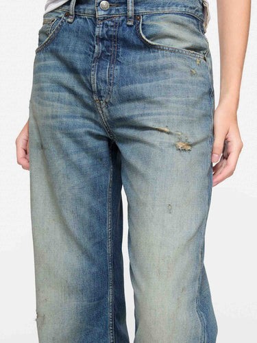 Acne Studios Mujer Barcelona Jeans Anchos Vintage color Azul Denim sku 763-001847 01 - Foto 5