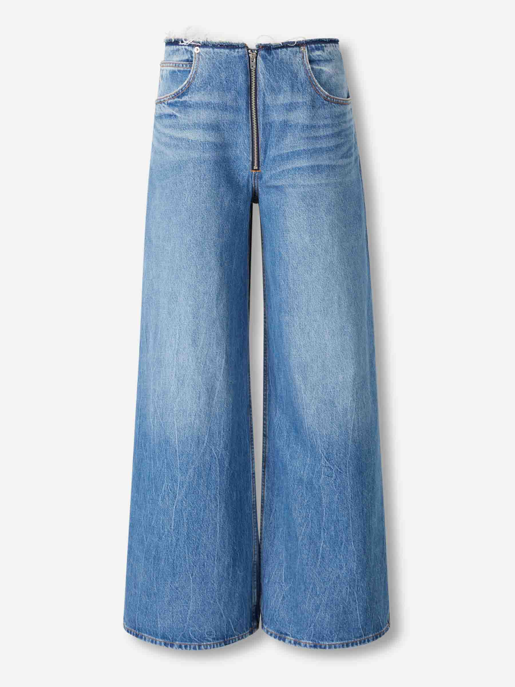 Alexander Wang Mujer Barcelona Jeans Anchos Surge color Azul Denim sku 763-001855 01 - Foto 1