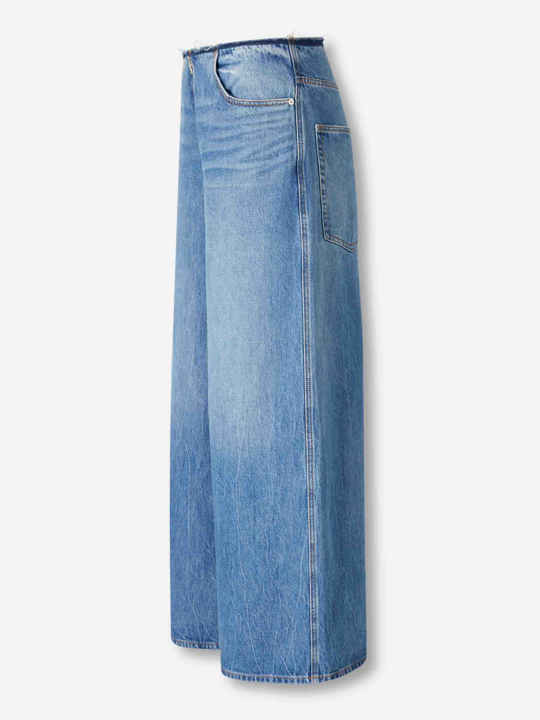 Alexander Wang Mujer Barcelona Jeans Anchos Surge color Azul Denim sku 763-001855 01 - Foto 2