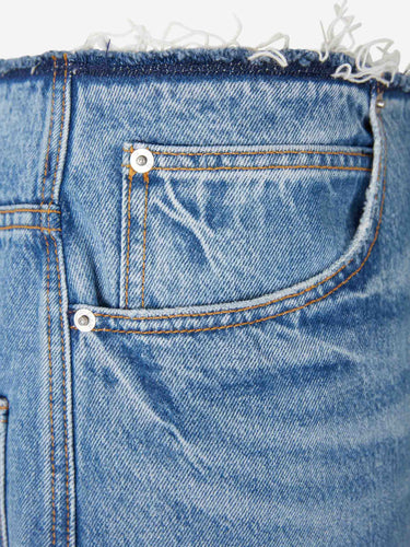 Alexander Wang Mujer Barcelona Jeans Anchos Surge color Azul Denim sku 763-001855 01 - Foto 4