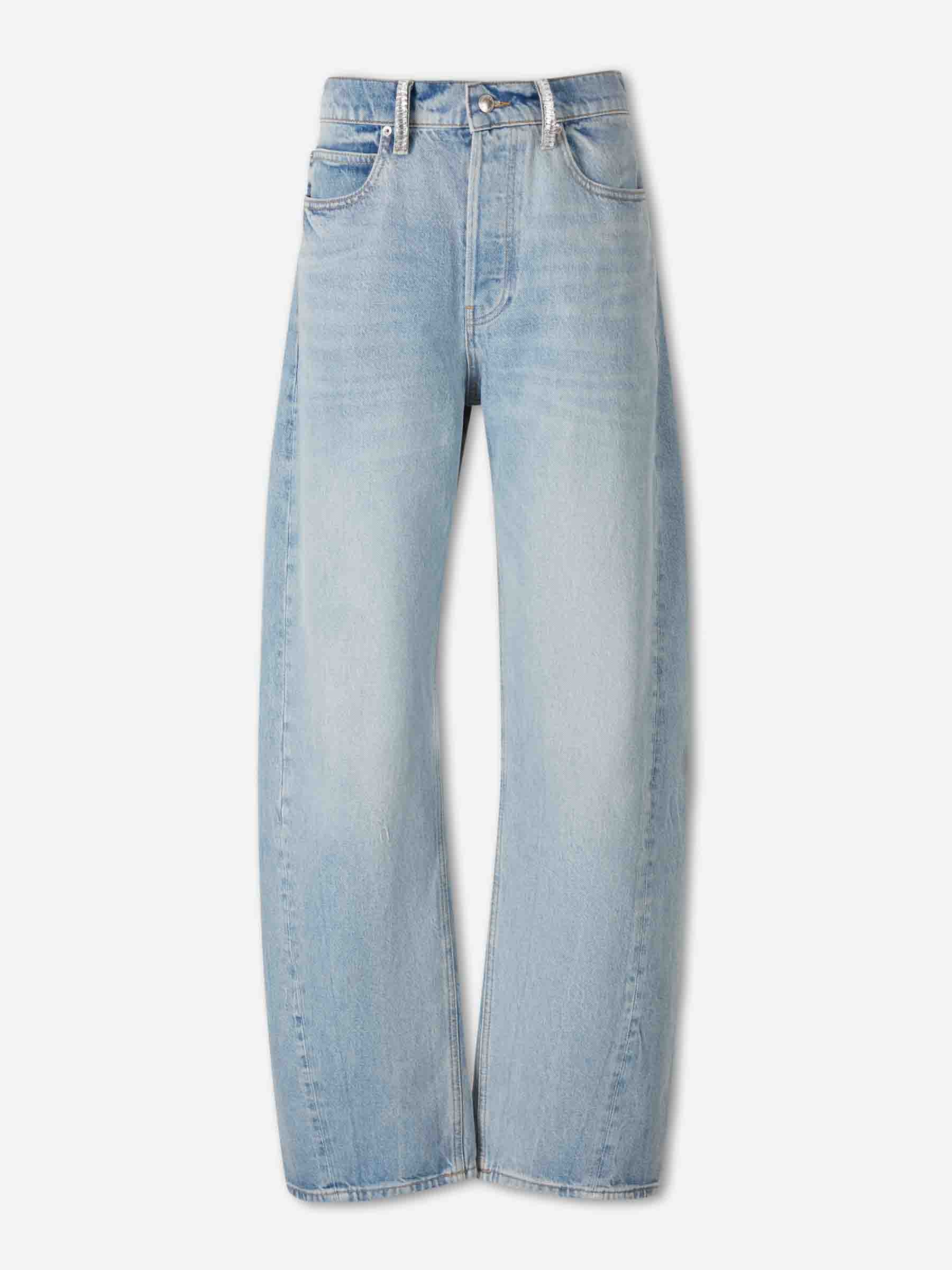 Alexander Wang Mujer Barcelona Jeans Anchos Algodón color Azul Denim sku 763-001856 01 - Foto 1