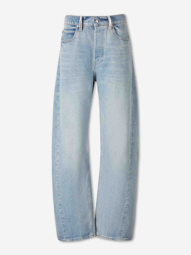 Alexander Wang Mujer Barcelona Jeans Anchos Algodón color Azul Denim sku 763-001856 01 - Foto 1