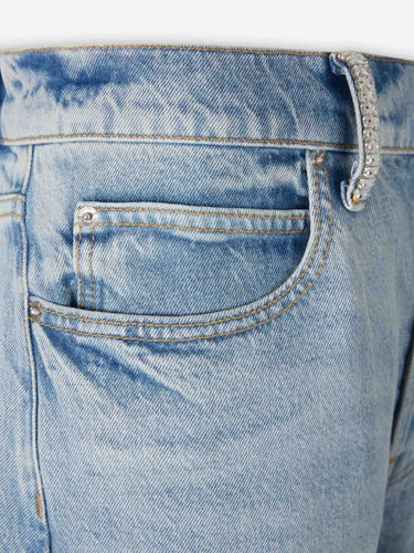 Alexander Wang Mujer Barcelona Jeans Anchos Algodón color Azul Denim sku 763-001856 01 - Foto 4