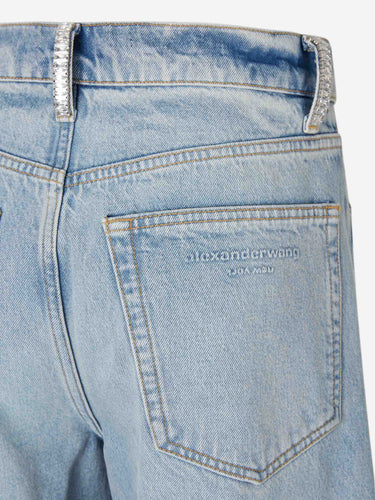 Alexander Wang Mujer Barcelona Jeans Anchos Algodón color Azul Denim sku 763-001856 01 - Foto 5