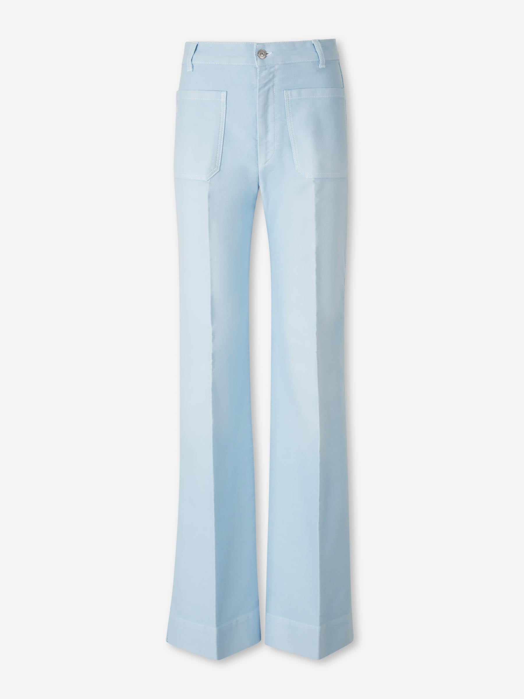 Victoria Beckham Mujer Barcelona Jeans Flared color Azul Celeste sku 763-001857 01 - Foto 1