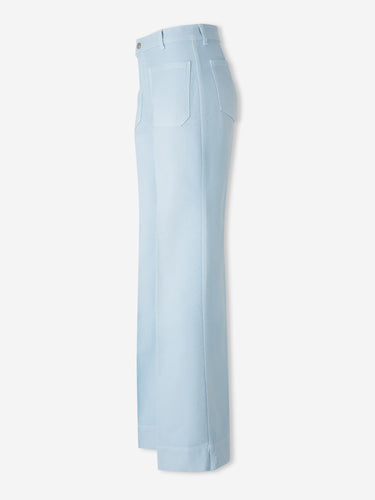 Victoria Beckham Mujer Barcelona Jeans Flared color Azul Celeste sku 763-001857 01 - Foto 2