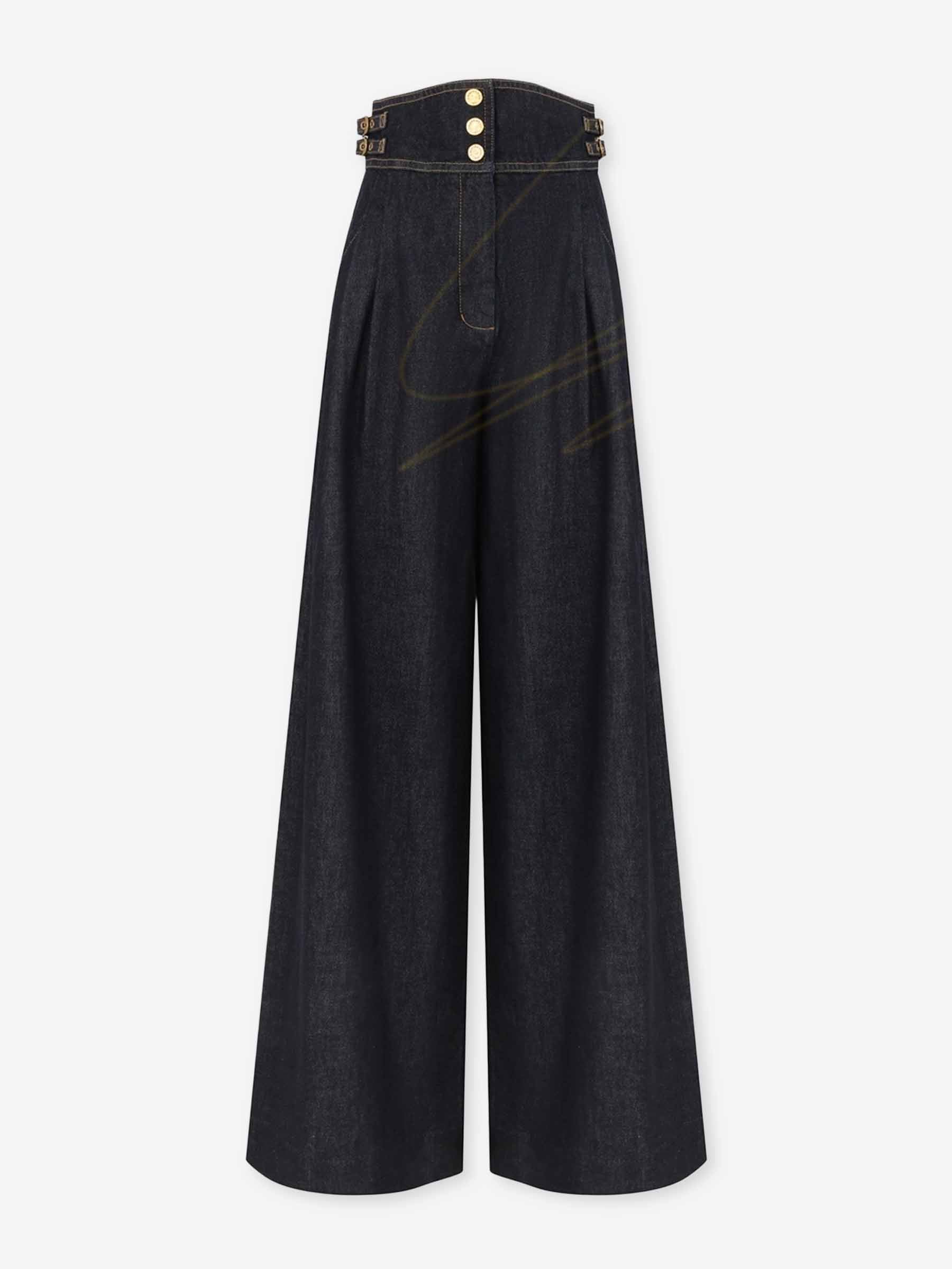 Zimmermann Mujer Barcelona Jeans Flared Rebellion color Azul Denim Oscuro sku 763-001858 01 - Foto 1
