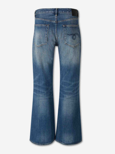 R13 Mujer Barcelona Jeans Flared Joan color Azul Denim sku 763-001863 01 - Foto 2