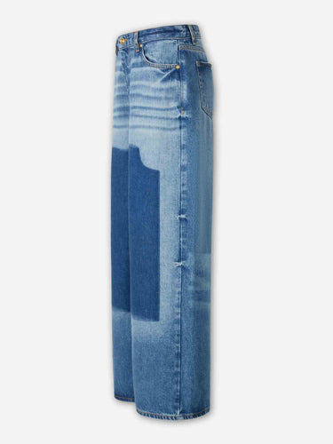 Ganni Mujer Barcelona Jeans Anchos Lyocell color Azul Denim sku 763-001865 01 - Foto 2