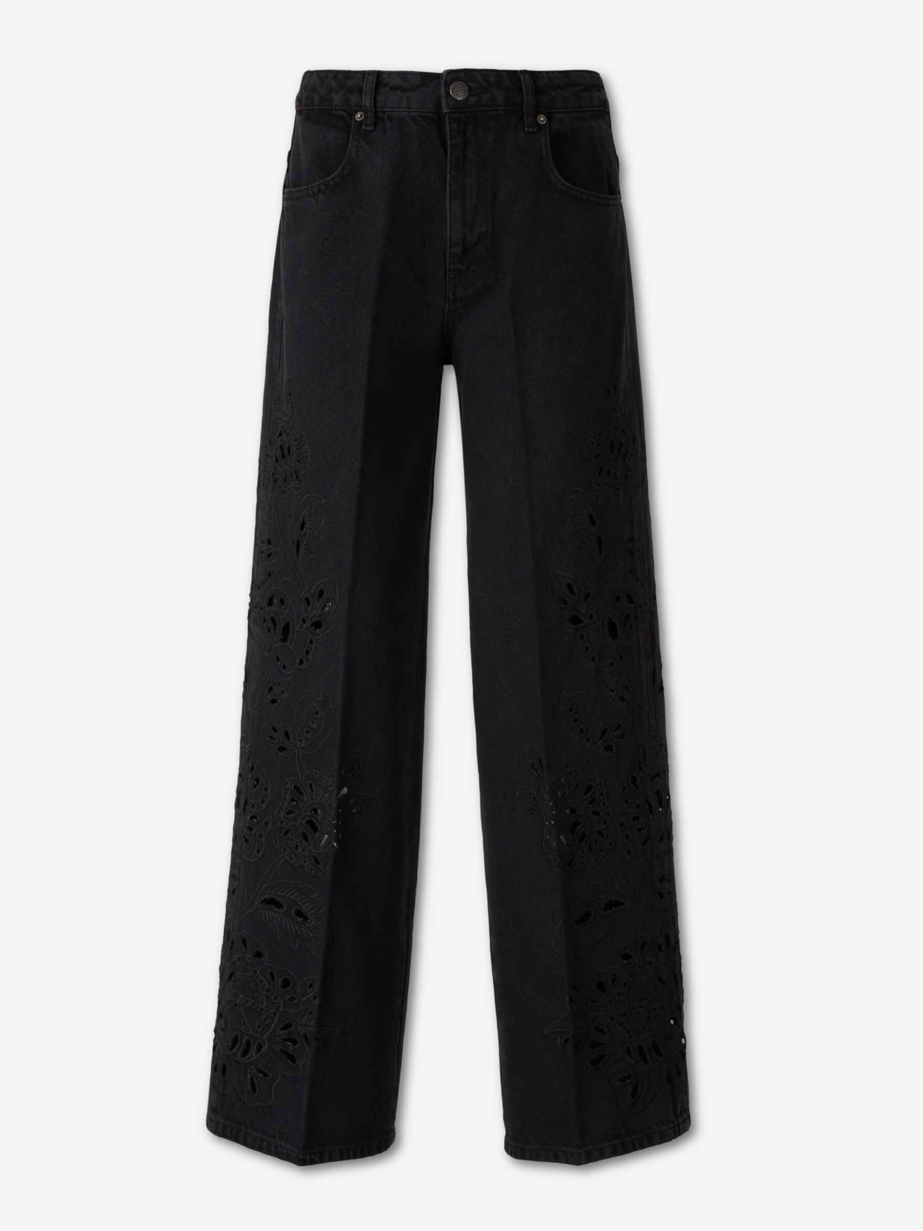 Richelieu Embroidered Jeans