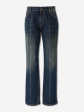 Versace Mujer Barcelona Jeans Rectos color Azul Denim Oscuro sku 763-001872 01 - Foto 1