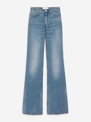 Ami Paris Mujer Barcelona Jeans Acampanados Algodón color Azul Denim sku 763-001873 01 - Foto 1