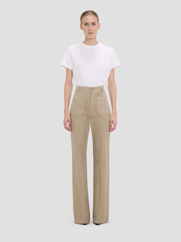 Victoria Beckham Mujer Barcelona Jeans Alina color Beige sku 763-001876 01 - Foto 2