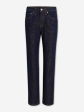 Khaite Mujer Barcelona Jeans Rectos Algodón color Azul Denim Oscuro sku 763-001878 01 - Foto 1