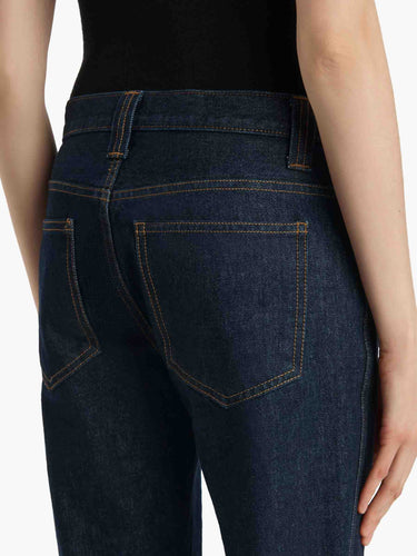 Khaite Mujer Barcelona Jeans Rectos Algodón color Azul Denim Oscuro sku 763-001878 01 - Foto 4