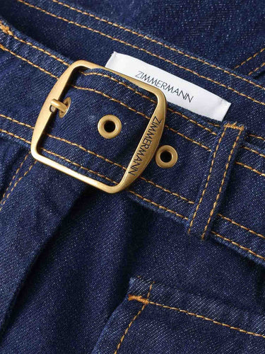 Zimmermann Mujer Barcelona Jeans Acampanados Bolsillos color Azul Denim Oscuro sku 763-001879 01 - Foto 5