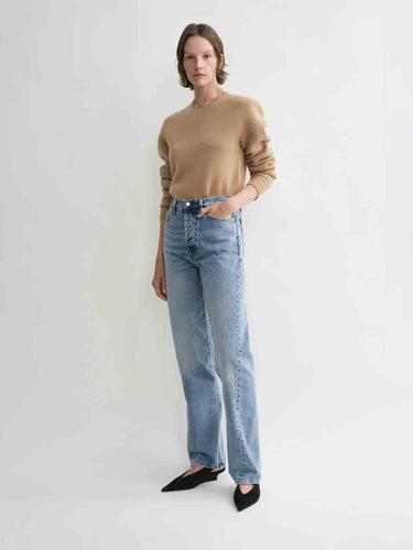 TOTEME Mujer Barcelona Jeans Rectos Torcido color Azul Denim Claro sku 763-001880 01 - Foto 2