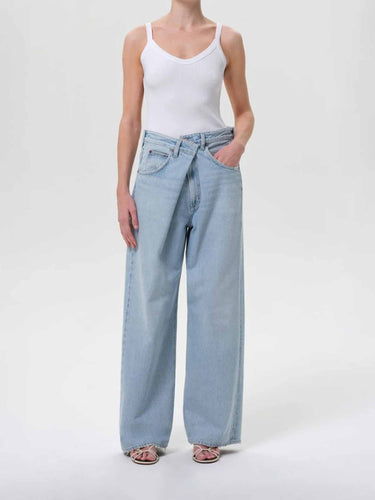 Agolde Mujer Barcelona Jeans Vana Fold color Azul Denim Claro sku 763-001884 01 - Foto 2