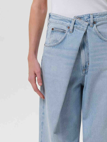 Agolde Mujer Barcelona Jeans Vana Fold color Azul Denim Claro sku 763-001884 01 - Foto 5