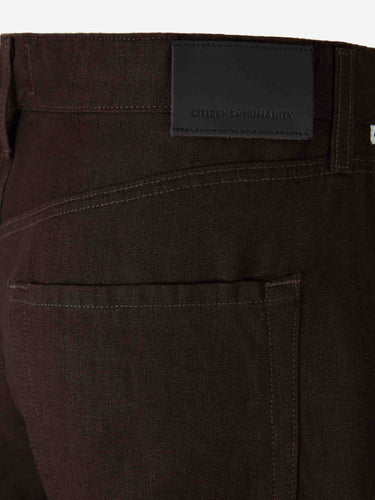 Citizens Of Humanity Mujer Barcelona Pantalones Anchos Rectos color Marrón Oscuro sku 763-001888 01 - Foto 4