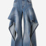 Alaïa Mujer Barcelona Jeans con Volantes color Azul Denim sku 763-001889 01 - Foto 1