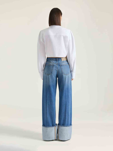 Givenchy Mujer Barcelona Jeans Anchos color Azul Denim sku 763-001894 01 - Foto 3