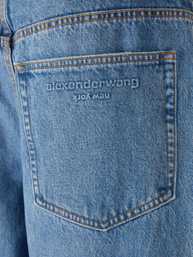 Alexander Wang Mujer Barcelona Jeans Anchos Blow Up color Azul Denim sku 763-001895 01 - Foto 5