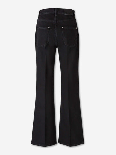 Bottega Veneta Mujer Barcelona Jeans Flared Algodón color Negro sku 763-001900 01 - Foto 2