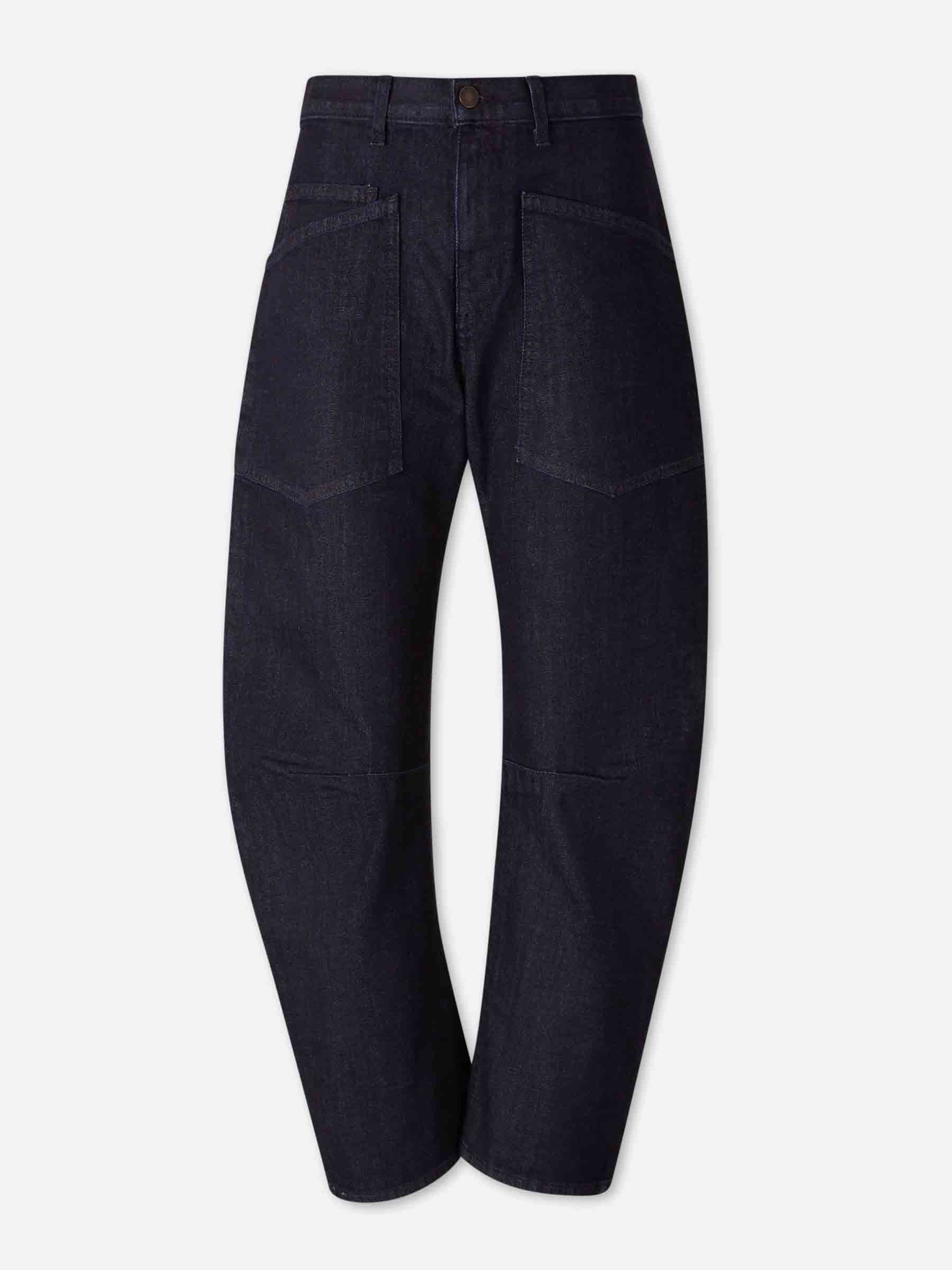 Nili Lotan Mujer Barcelona Jeans Anchos Shon color Azul Denim Oscuro sku 763-001905 01 - Foto 1