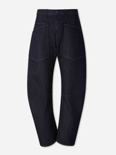 Nili Lotan Mujer Barcelona Jeans Anchos Shon color Azul Denim Oscuro sku 763-001905 01 - Foto 1