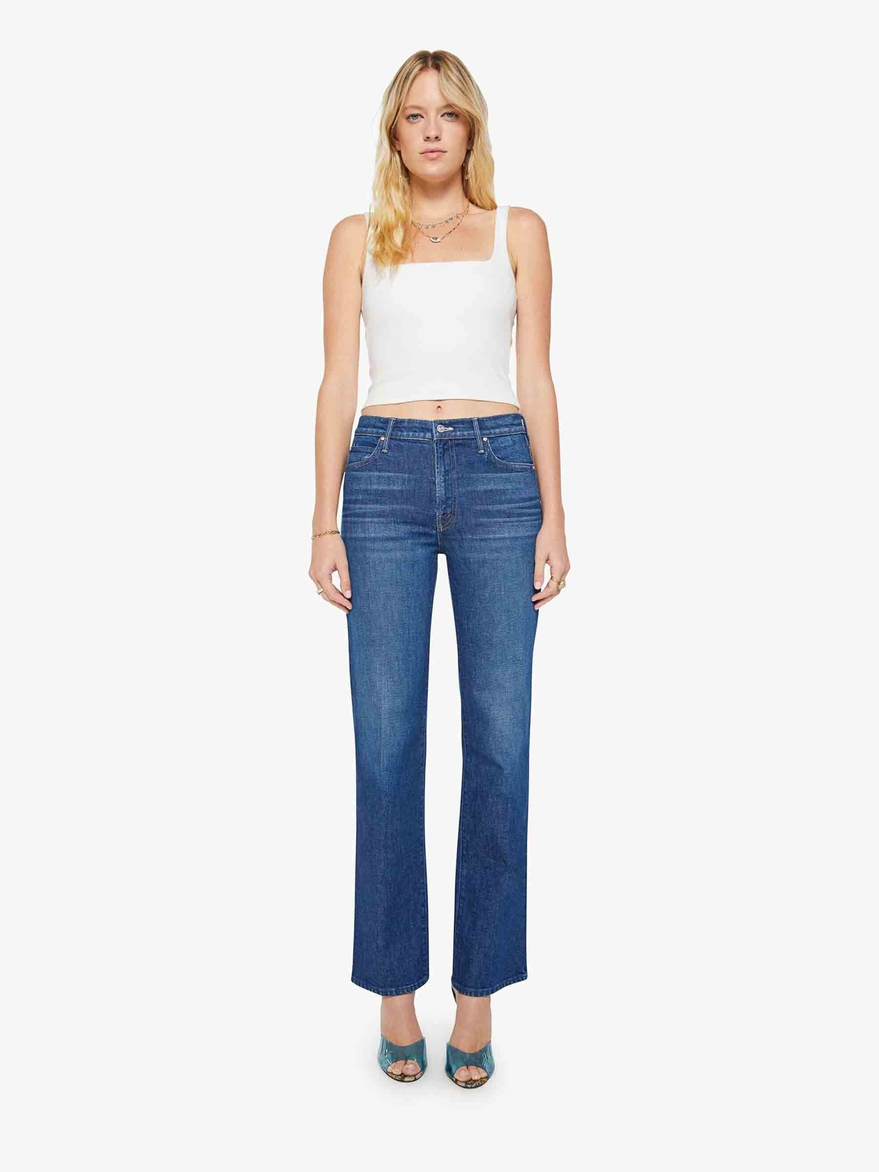 Mother Mujer Barcelona Jeans The Kick it color Azul Denim Oscuro sku 763-001910 01 - Foto 1