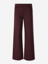 Mother Mujer Barcelona Jeans The Rerun Zip Sneak color Burdeos sku 763-001915 01 - Foto 1