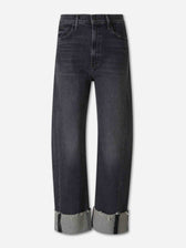Mother Mujer Barcelona Jeans The Half Pipe Flood color Negro sku 763-001916 01 - Foto 1