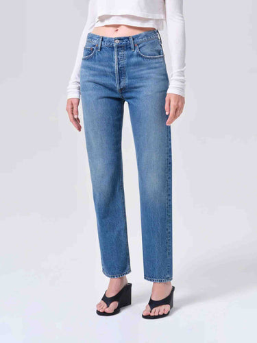 Agolde Mujer Barcelona Jeans Rectos Estilo 90's color Azul Denim sku 763-001921 01 - Foto 2