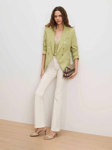 Veronica Beard Mujer Barcelona Jeans Flare Beverly color Crema sku 763-001931 01 - Foto 2