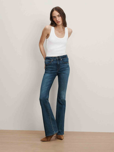 Veronica Beard Mujer Barcelona Jeans Flare Beverly color Azul Denim sku 763-001932 01 - Foto 2
