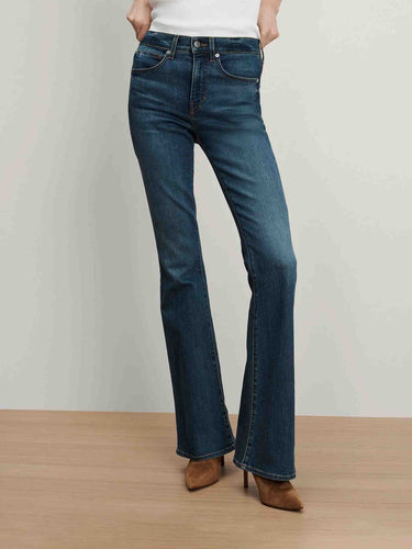 Veronica Beard Mujer Barcelona Jeans Flare Beverly color Azul Denim sku 763-001932 01 - Foto 4