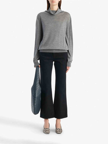 Khaite Mujer Barcelona Jeans Flared Clara color Negro sku 763-001935 01 - Foto 2