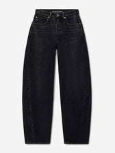 Alexander Wang Mujer Barcelona Jeans Barrel Logo color Negro sku 763-001939 01 - Foto 1