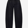 Alexander Wang Mujer Barcelona Jeans Barrel Logo color Negro sku 763-001939 01 - Foto 1