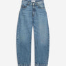 The Attico Mujer Barcelona Jeans Barrel Algodón color Azul Denim sku 763-001941 01 - Foto 1