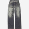 Acne Studios Mujer Barcelona Jeans Anchos Efecto Pintura color Negro sku 763-001952 01 - Foto 1